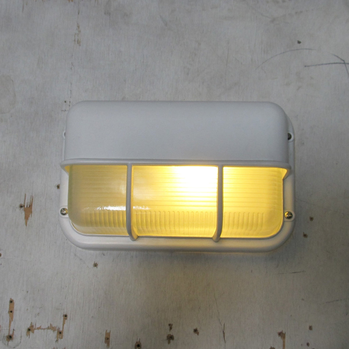 Olcarila aplique de pared vintage con vidrio exterior