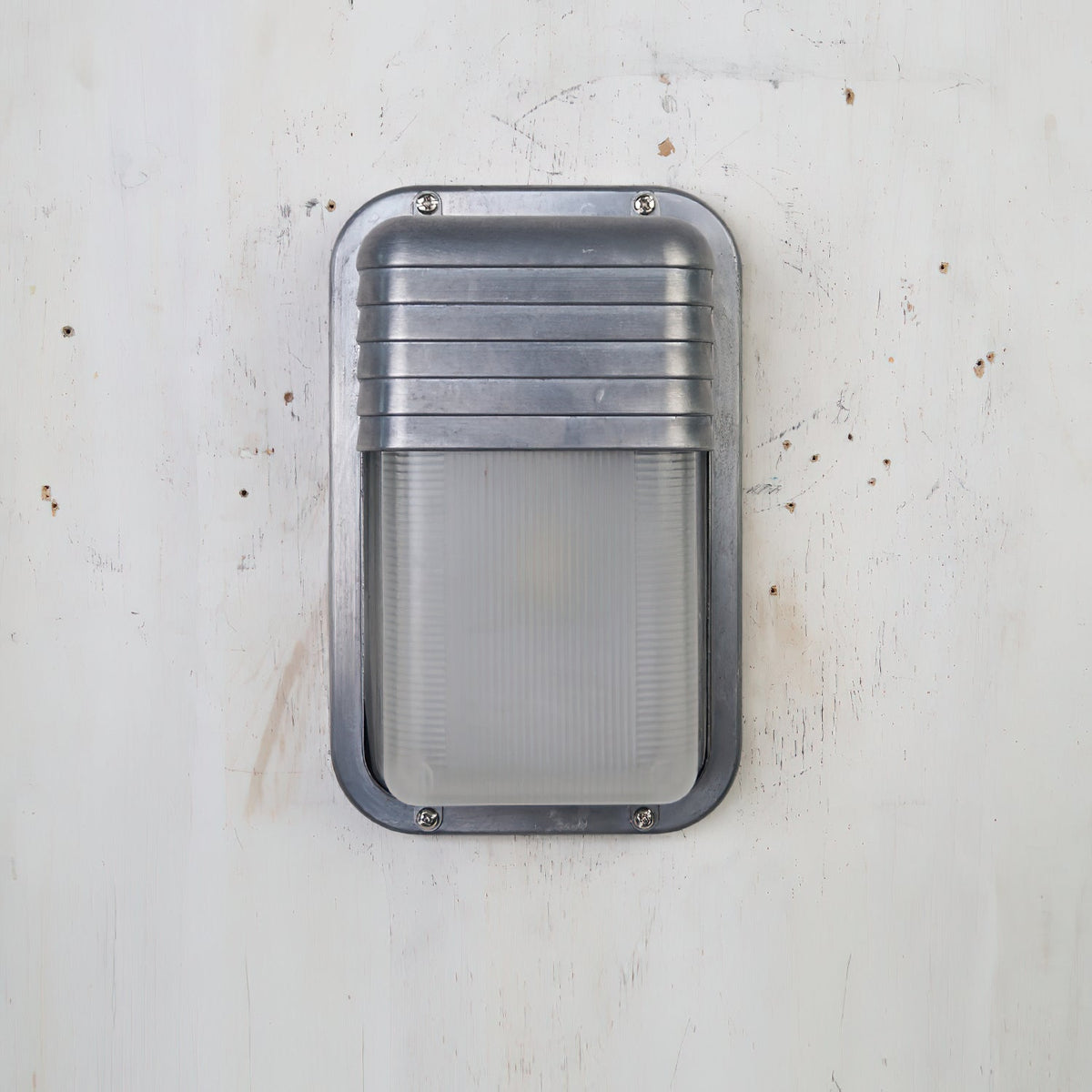 Olcarila aplique de pared vintage con vidrio exterior