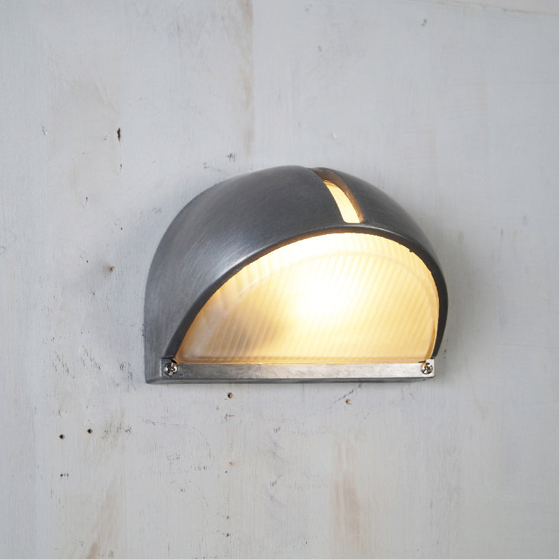 Olcarila aplique de pared vintage con vidrio exterior