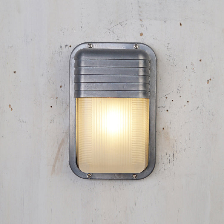 Olcarila aplique de pared vintage con vidrio exterior