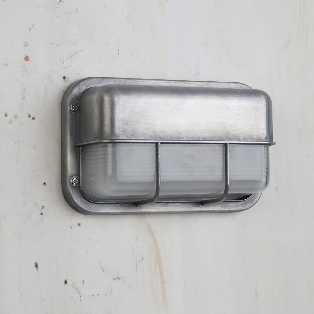 Olcarila aplique de pared vintage con vidrio exterior