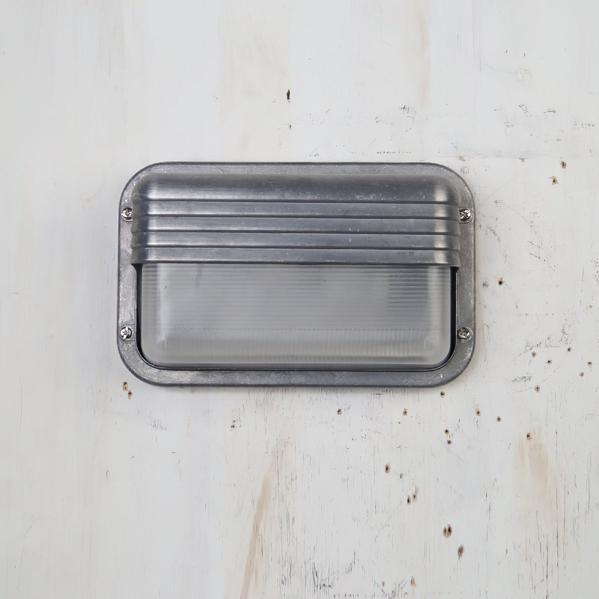 Olcarila aplique de pared vintage con vidrio exterior