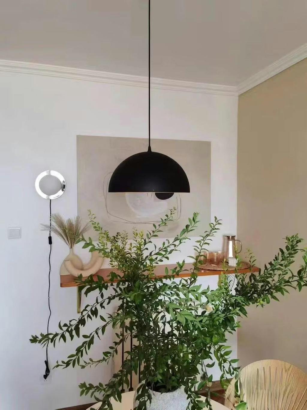 Renorira lámpara colgante cúpula para comedor