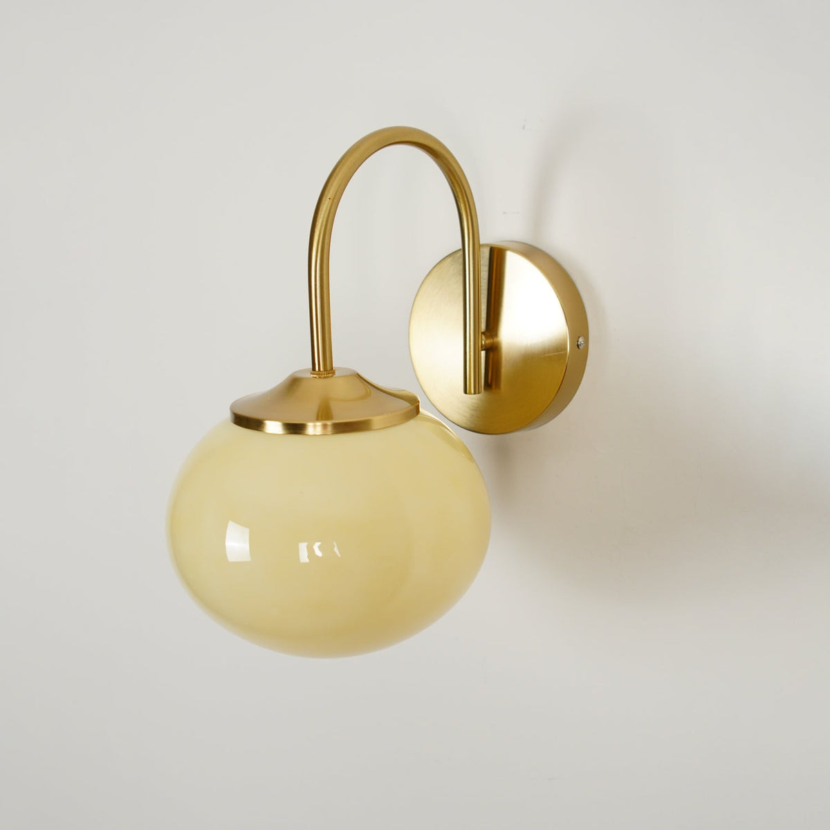 Ove aplique de pared de vidrio artístico nórdico premium