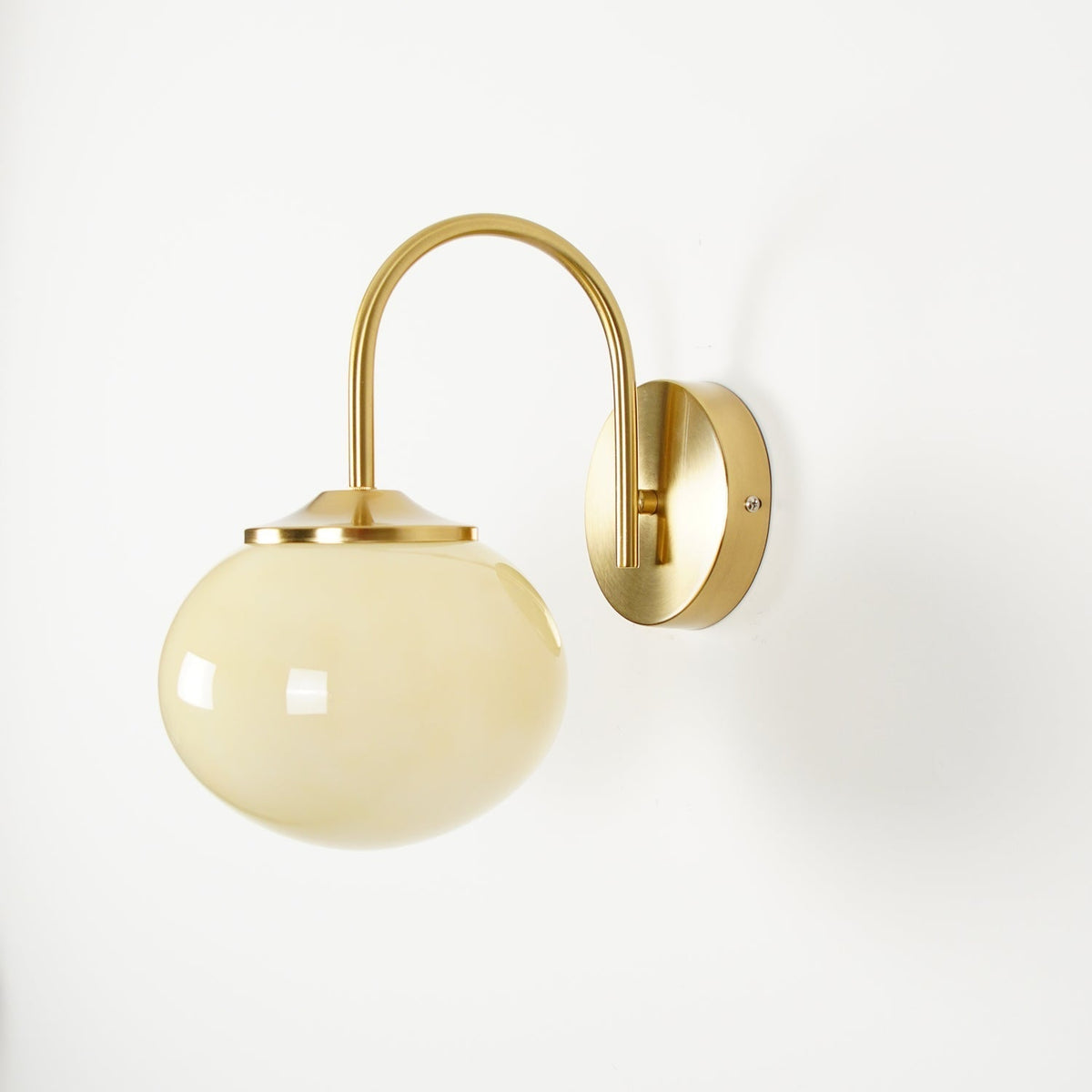 Ove aplique de pared de vidrio artístico nórdico premium