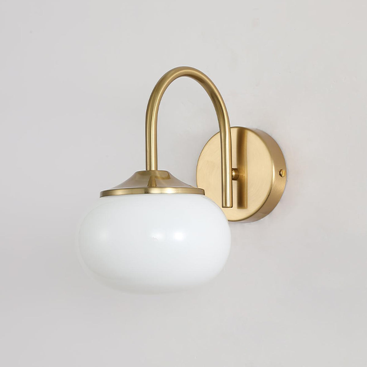 Ove aplique de pared de vidrio artístico nórdico premium