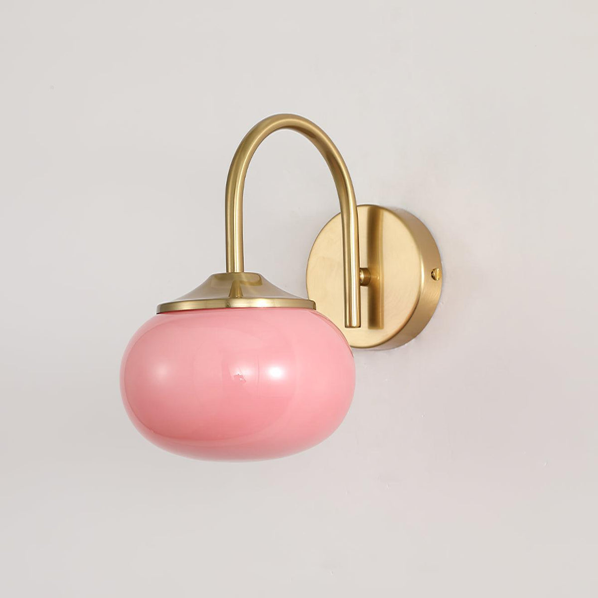 Ove aplique de pared de vidrio artístico nórdico premium