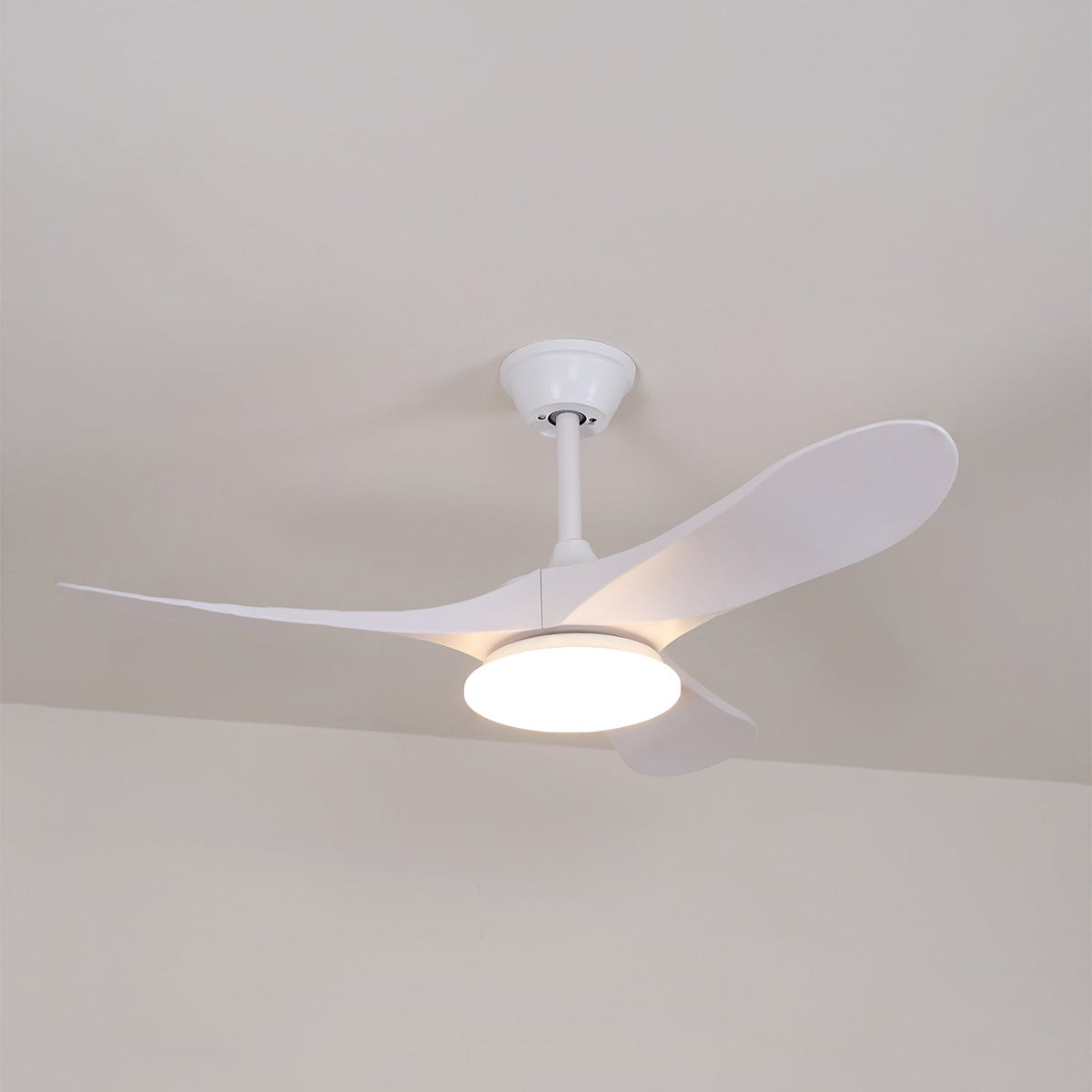 Miriveon ventilador de techo con luz Drift