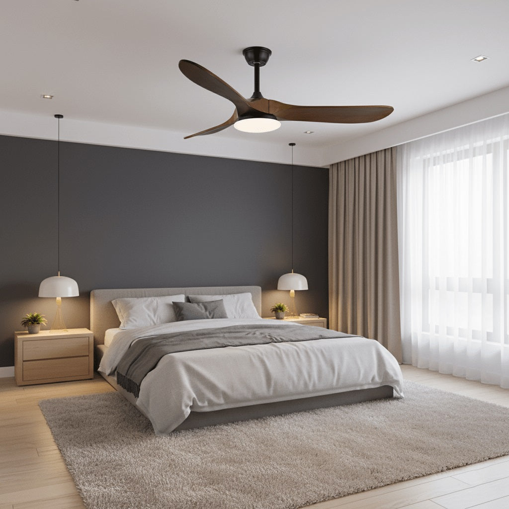 Liorueria ventilador de techo con luz