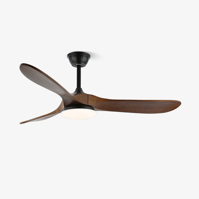 Oriken ventilador de techo con luz minimalista
