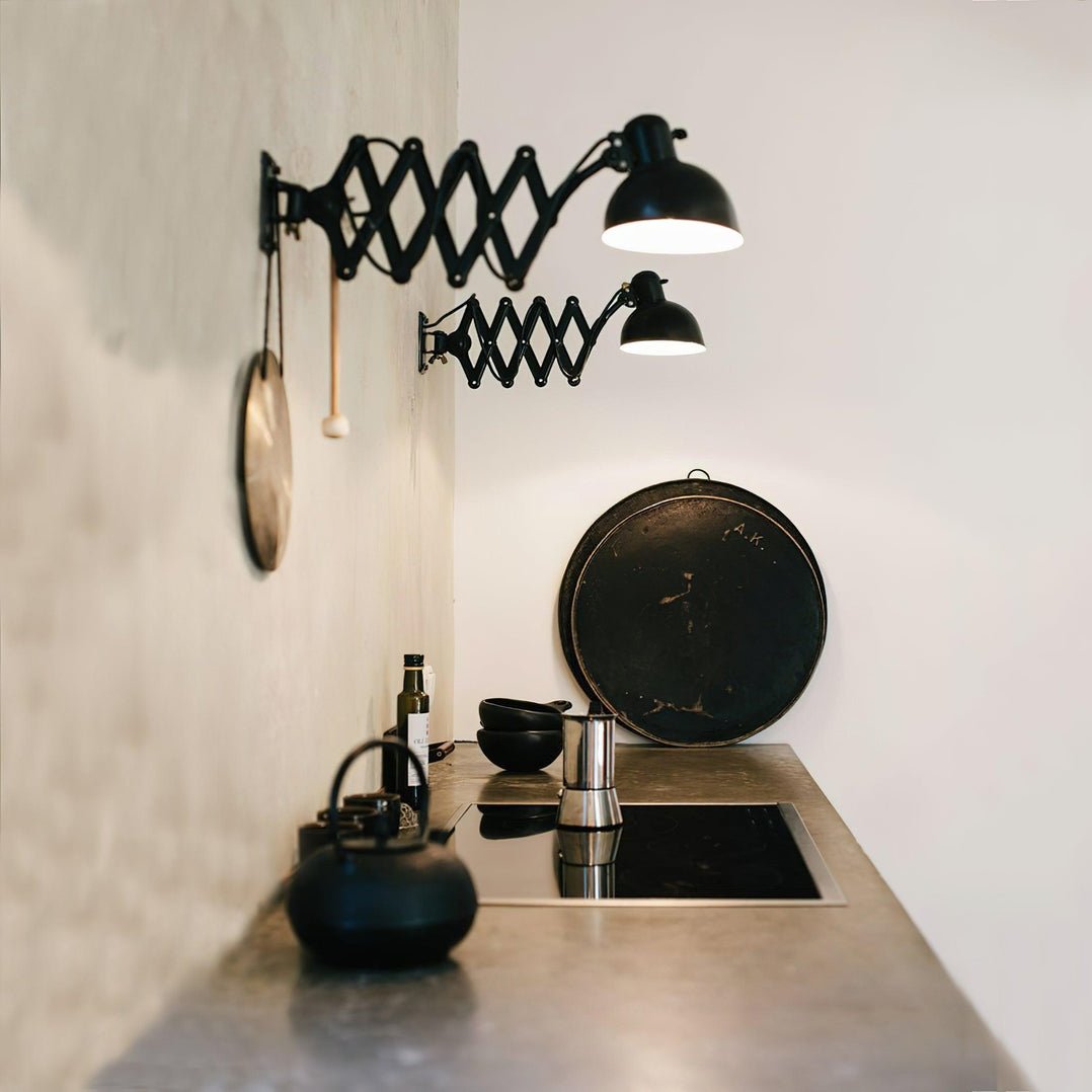 Zonorira aplique de pared regulable vintage industrial