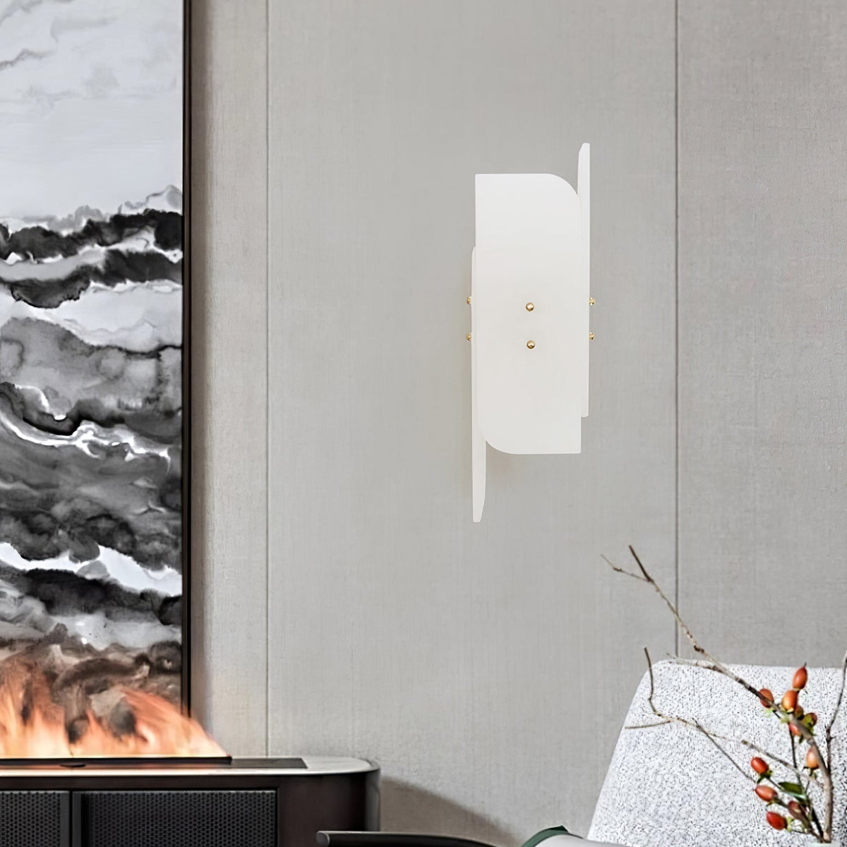 Eiroette aplique de pared alabastro