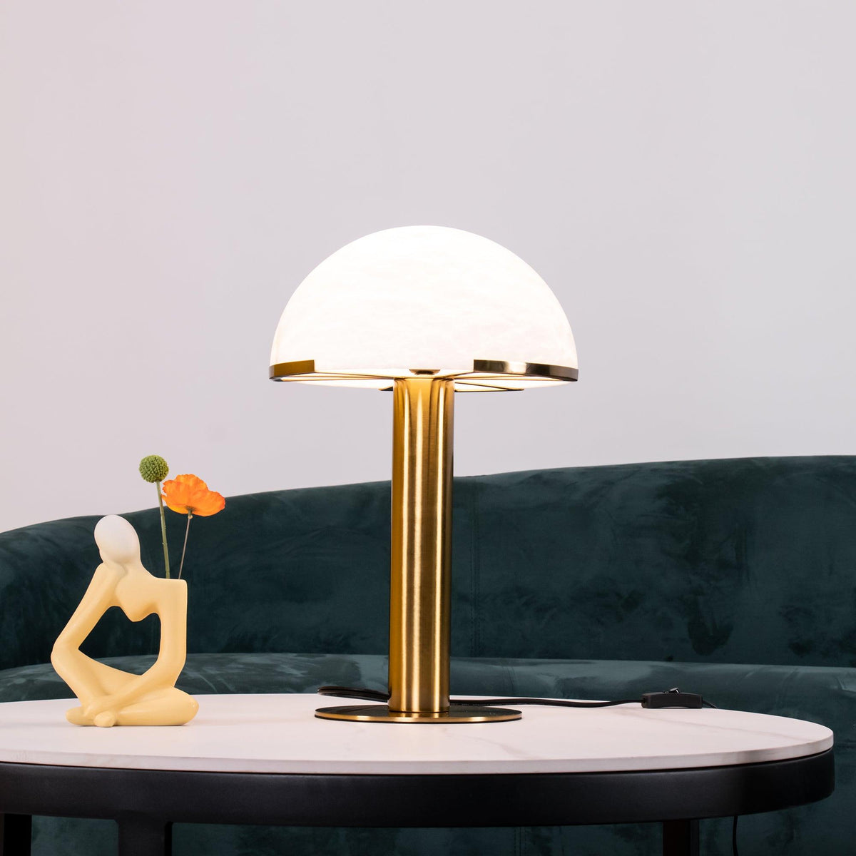Keir lámpara de mesa de alabastro