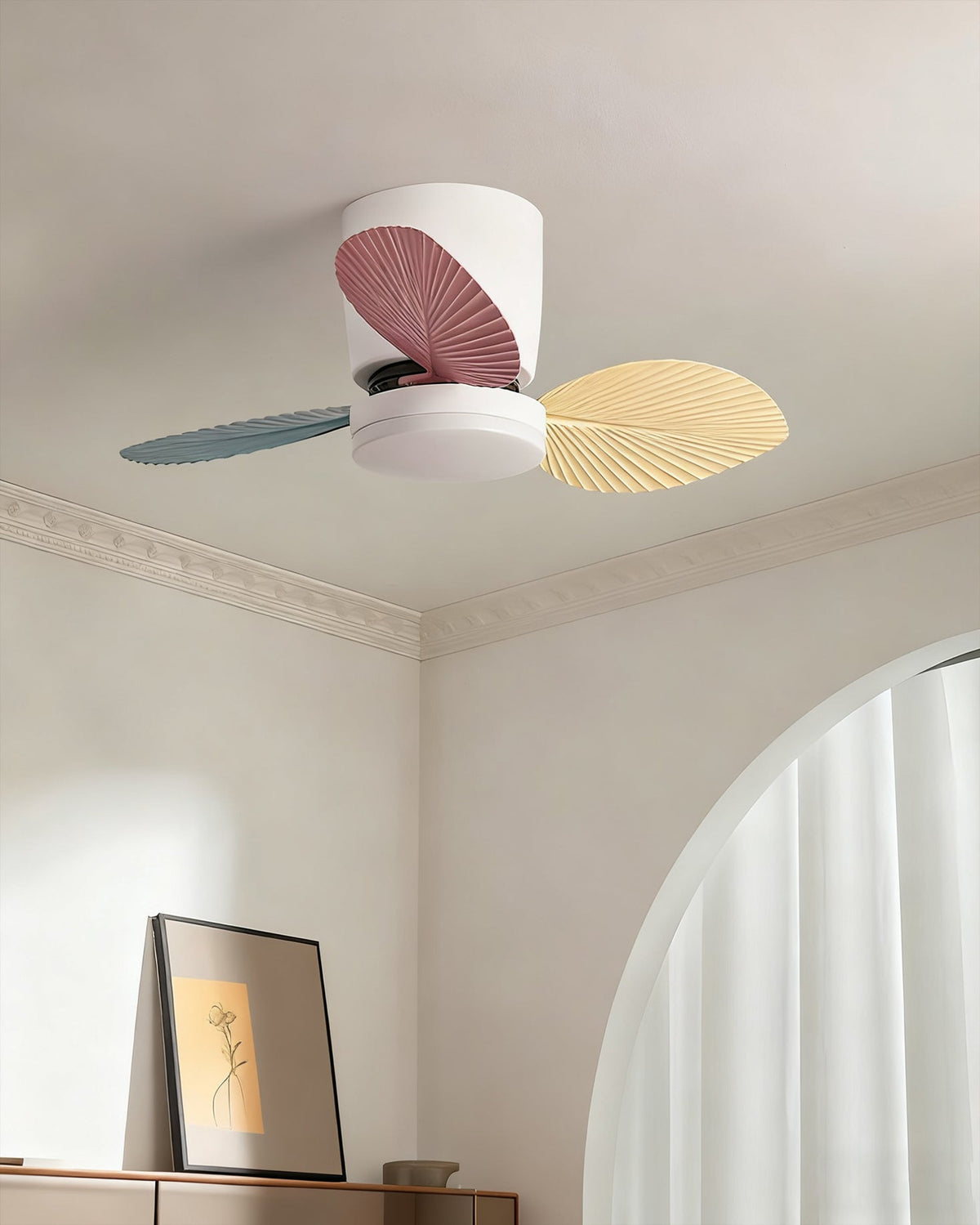 Calirella ventilador de techo con luz
