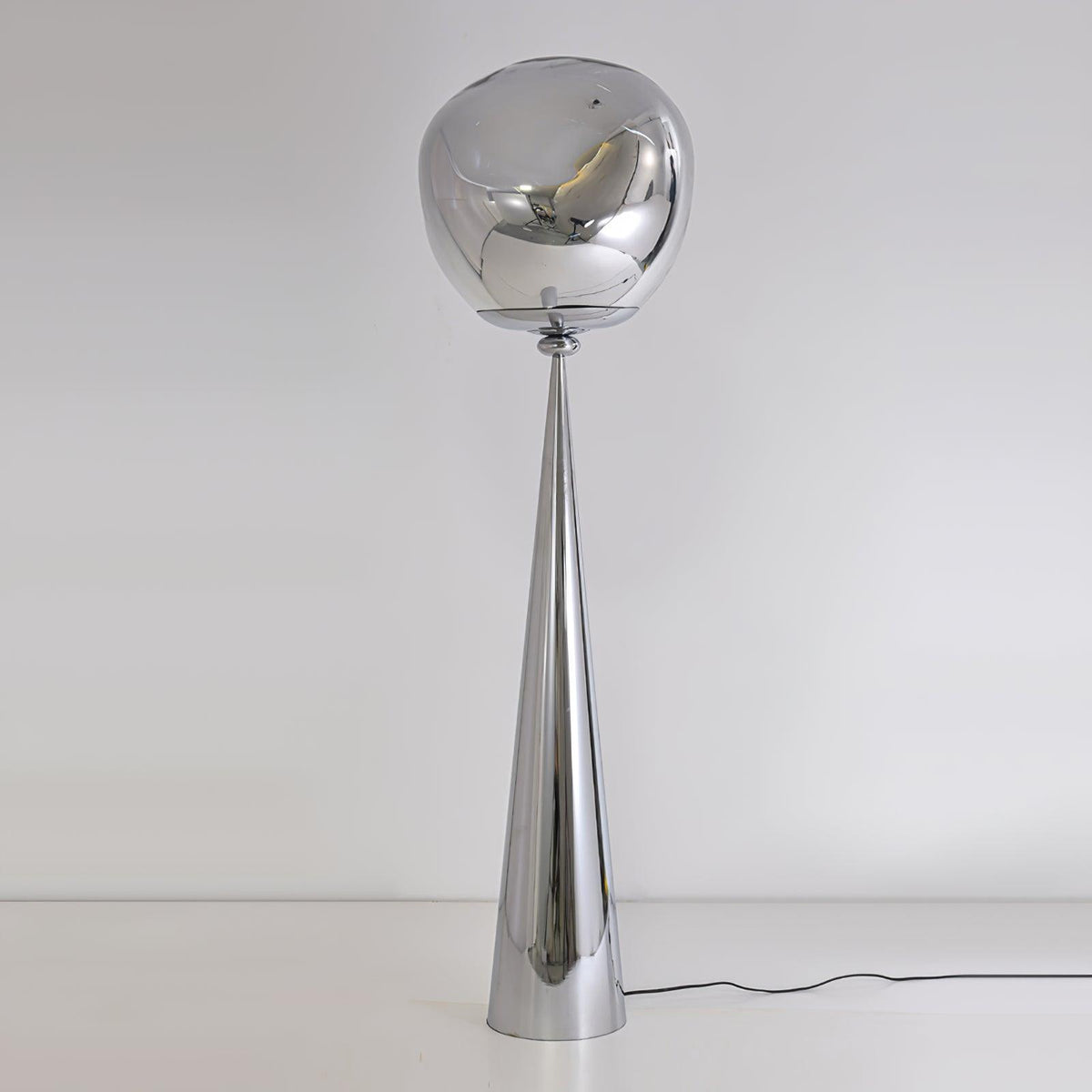 Ovexin lámpara de pie gris contemporánea