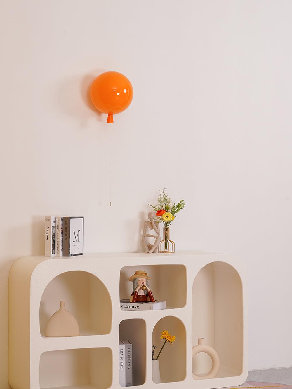 Kiri aplique de pared Cheerful Balloon Dream de plástico
