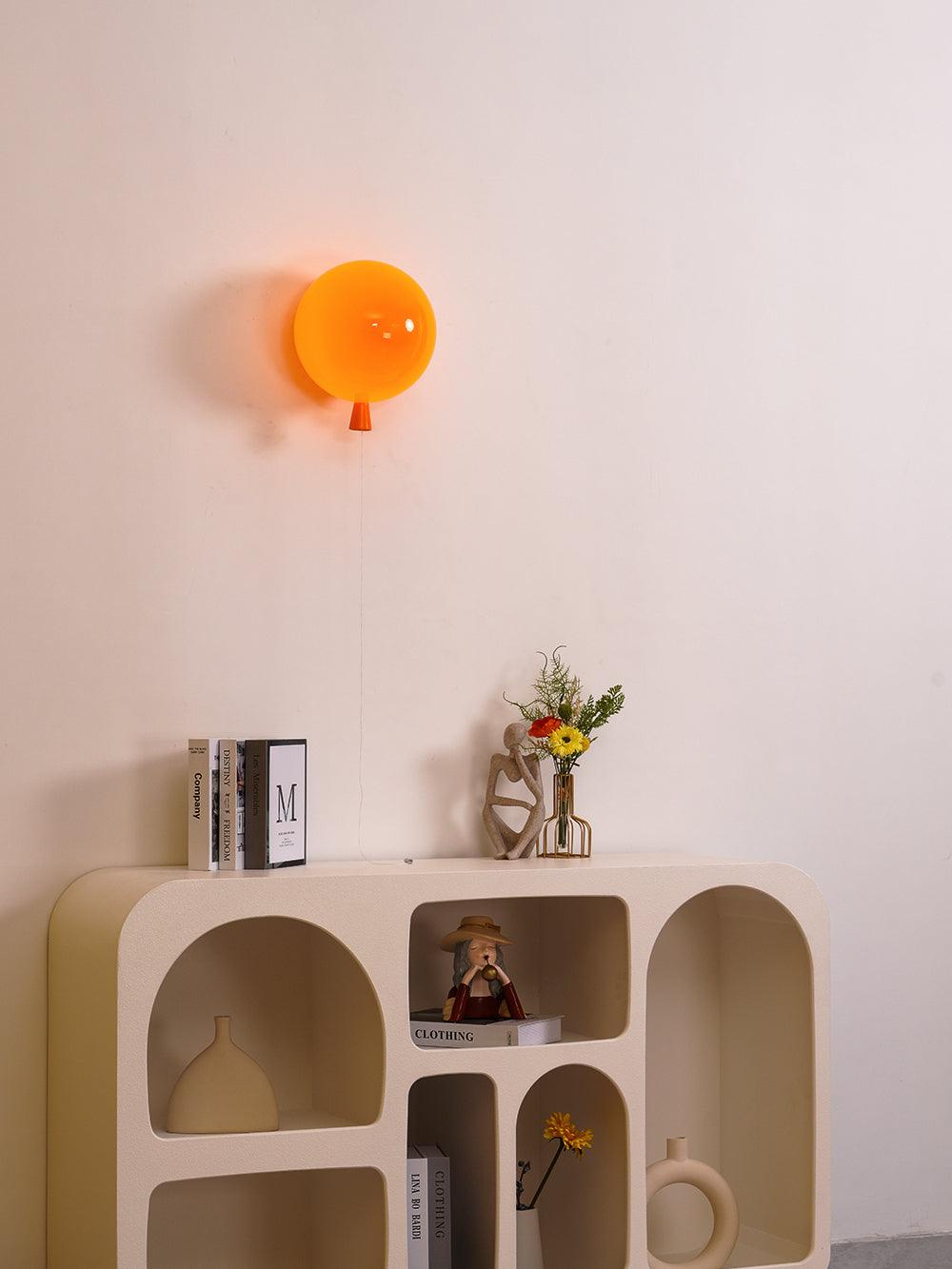 Kiri aplique de pared Cheerful Balloon Dream de plástico