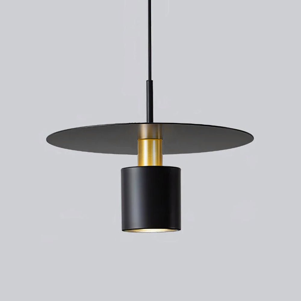 Erixy lámpara colgante cilindro disco industrial