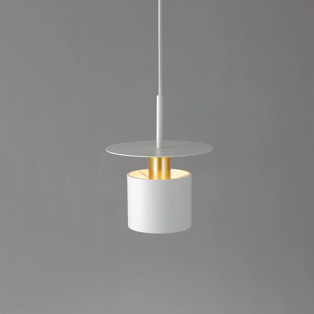 Erixy lámpara colgante cilindro disco industrial