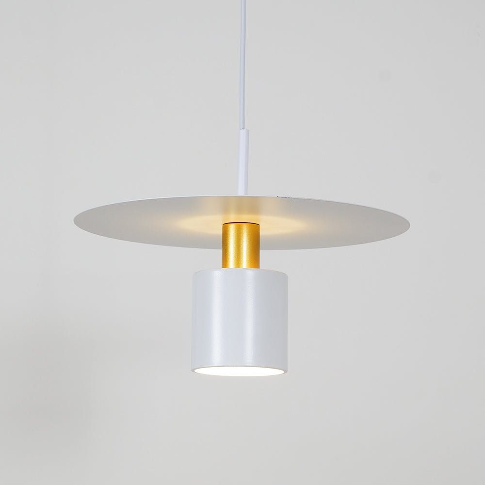 Erixy lámpara colgante cilindro disco industrial