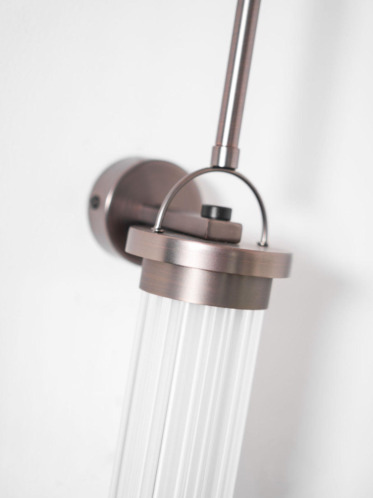 Eirirella aplique de pared Premium nórdico de vidrio vertical