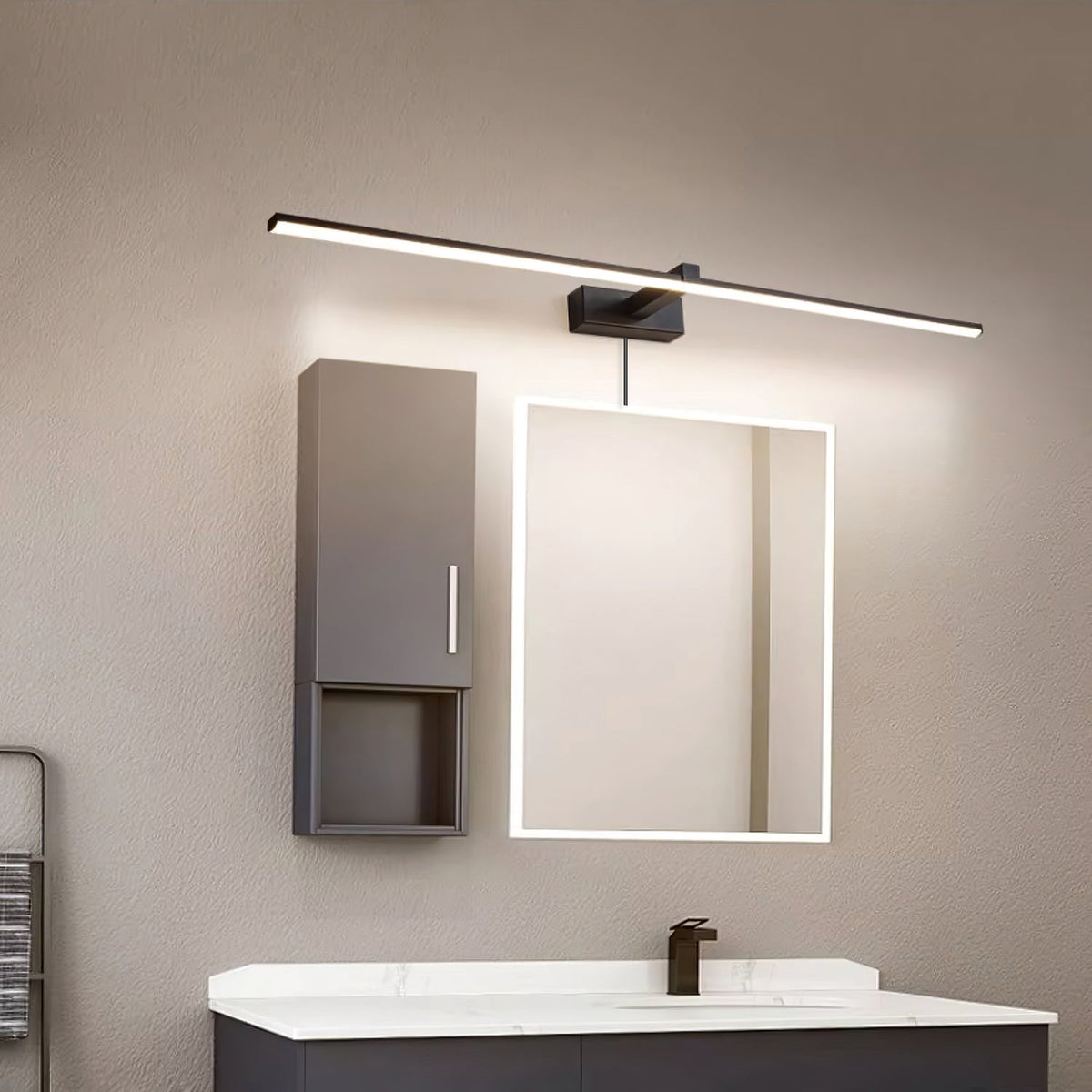Rivoaria aplique de pared lineal con enchufe enchufable