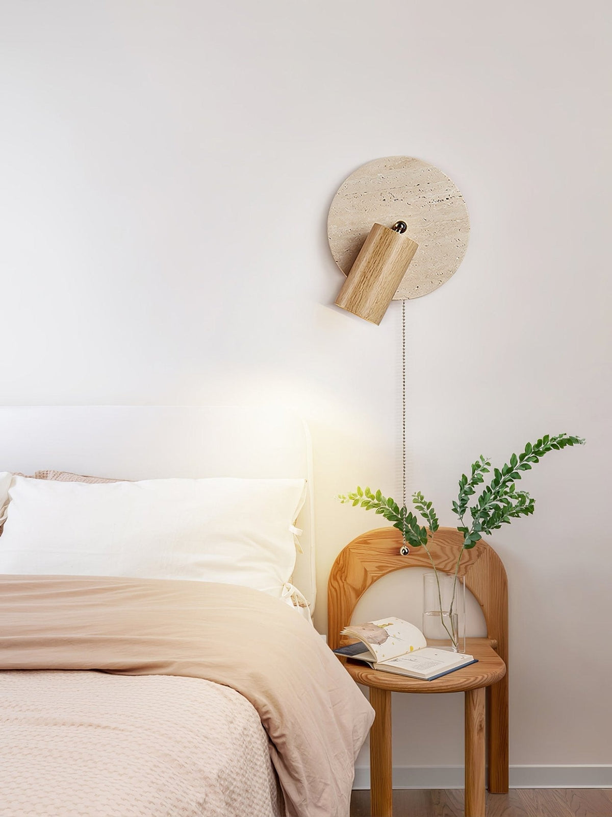 Romino aplique de pared travertino