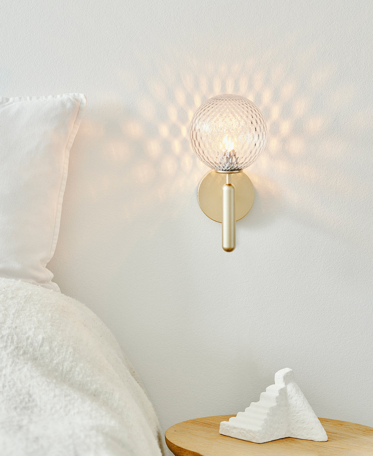 Culorara aplique de pared moderno minimalista de latón