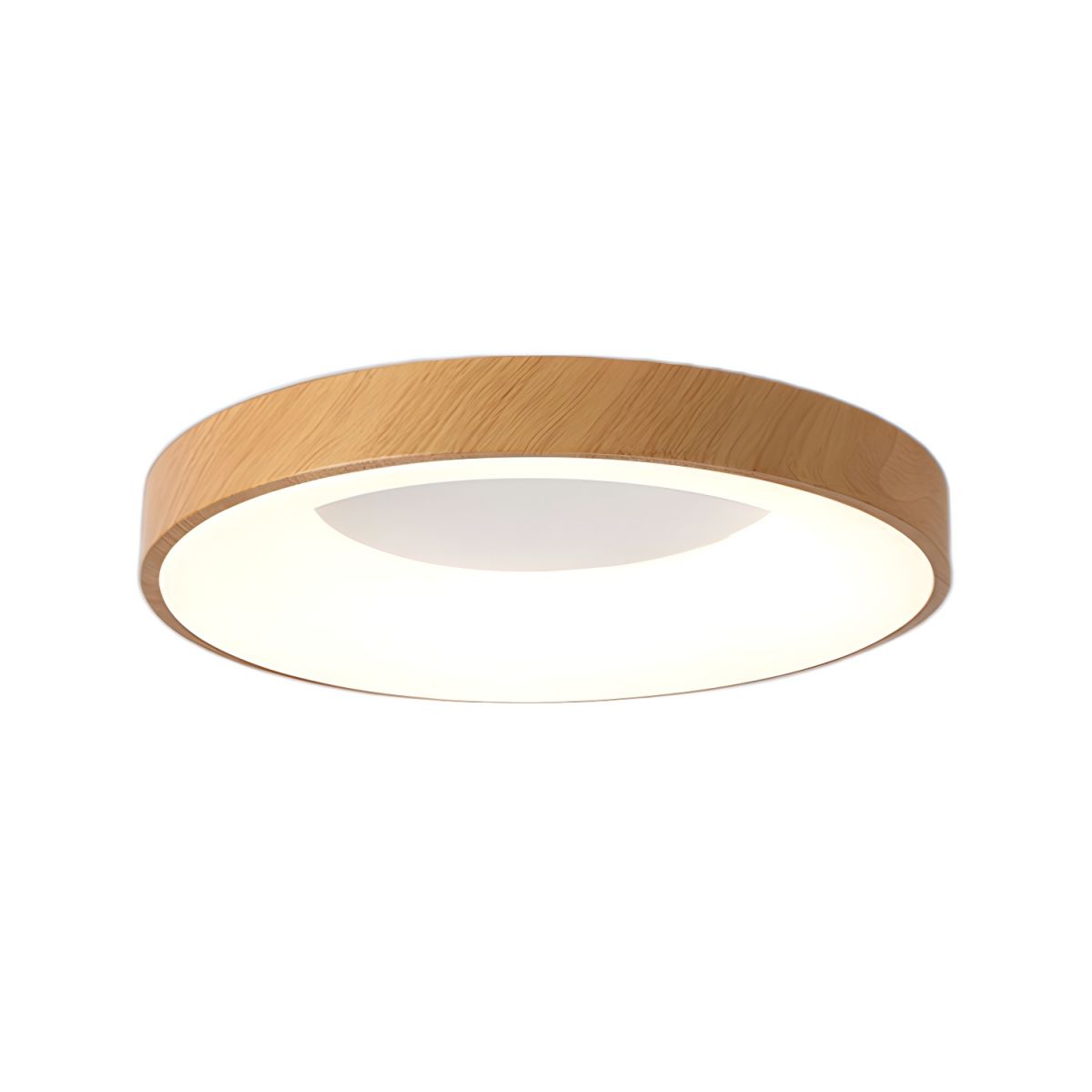 Javlen lámpara de techo moderna minimalista redondo de madera