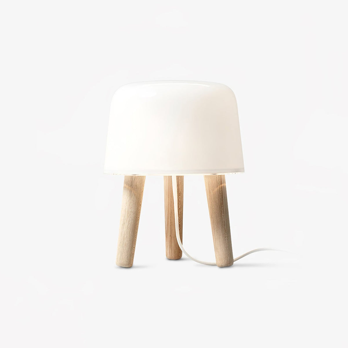 GlowPod lámpara de mesa de madera