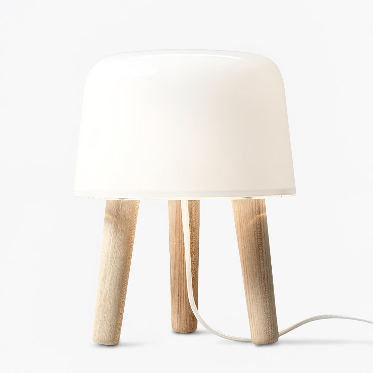GlowPod lámpara de mesa de madera