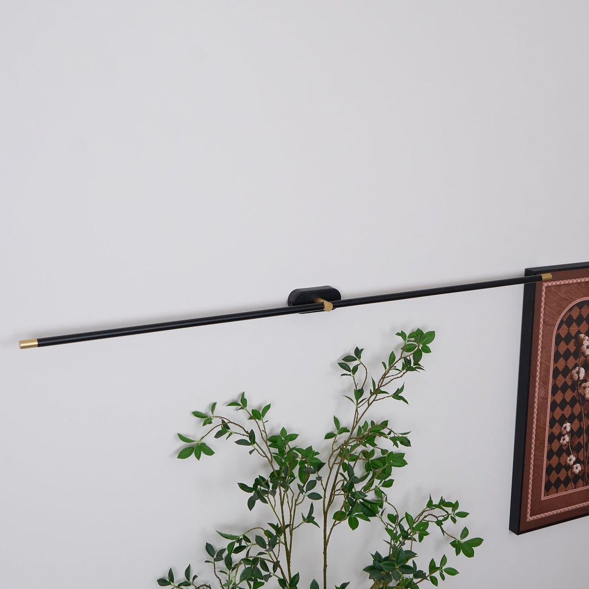 Selisira aplique de pared lineal minimalista recargable