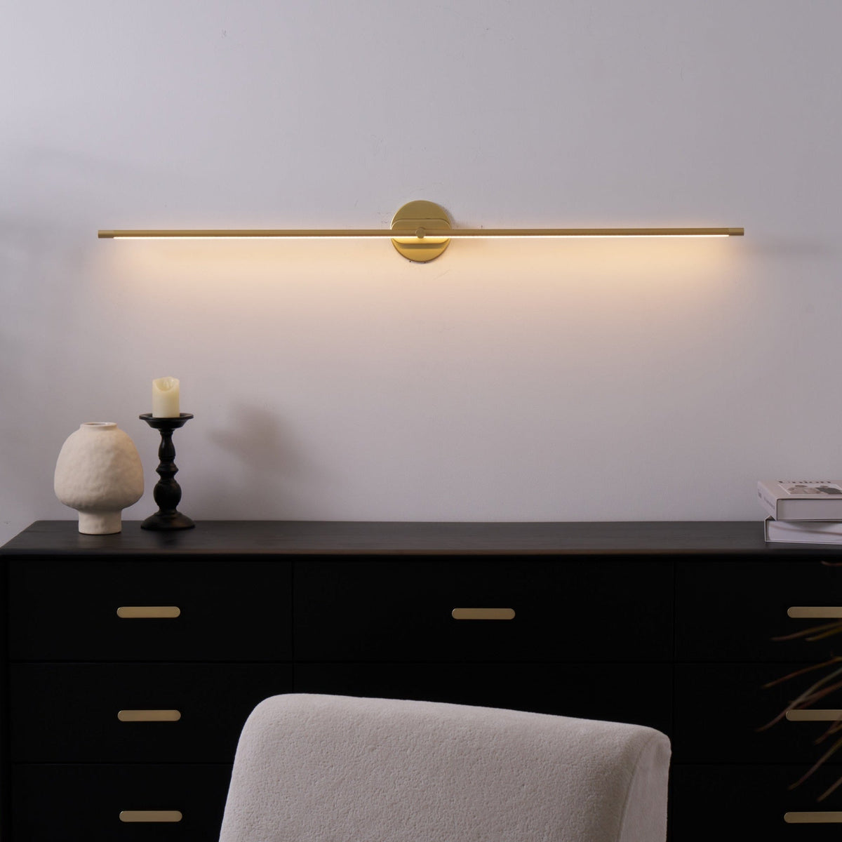 Elairette aplique de pared lineal minimalista