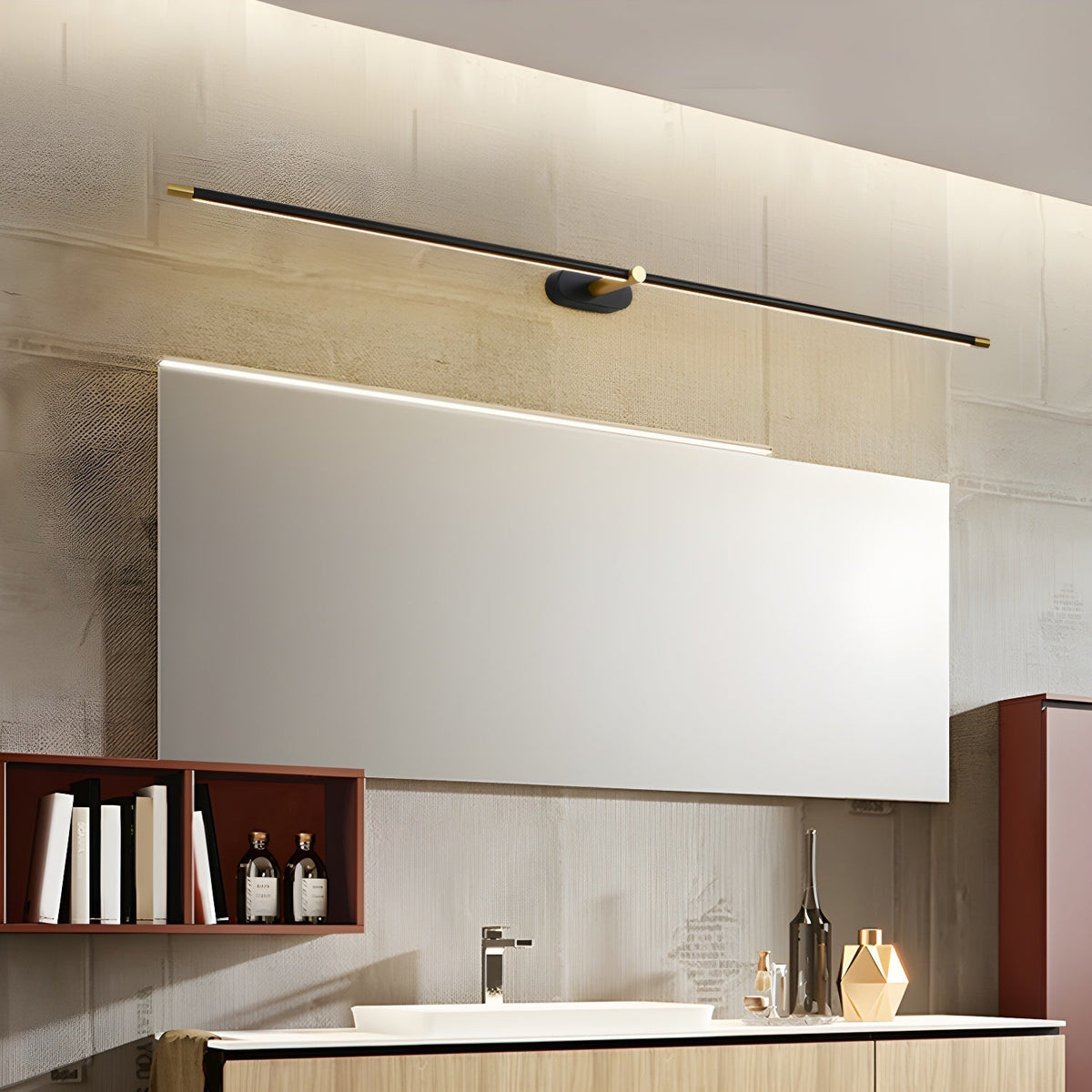 Elairette aplique de pared lineal minimalista