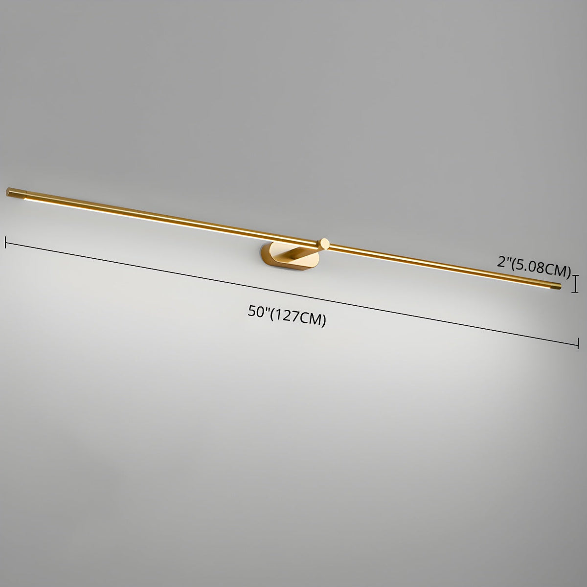 Selisira aplique de pared lineal minimalista recargable