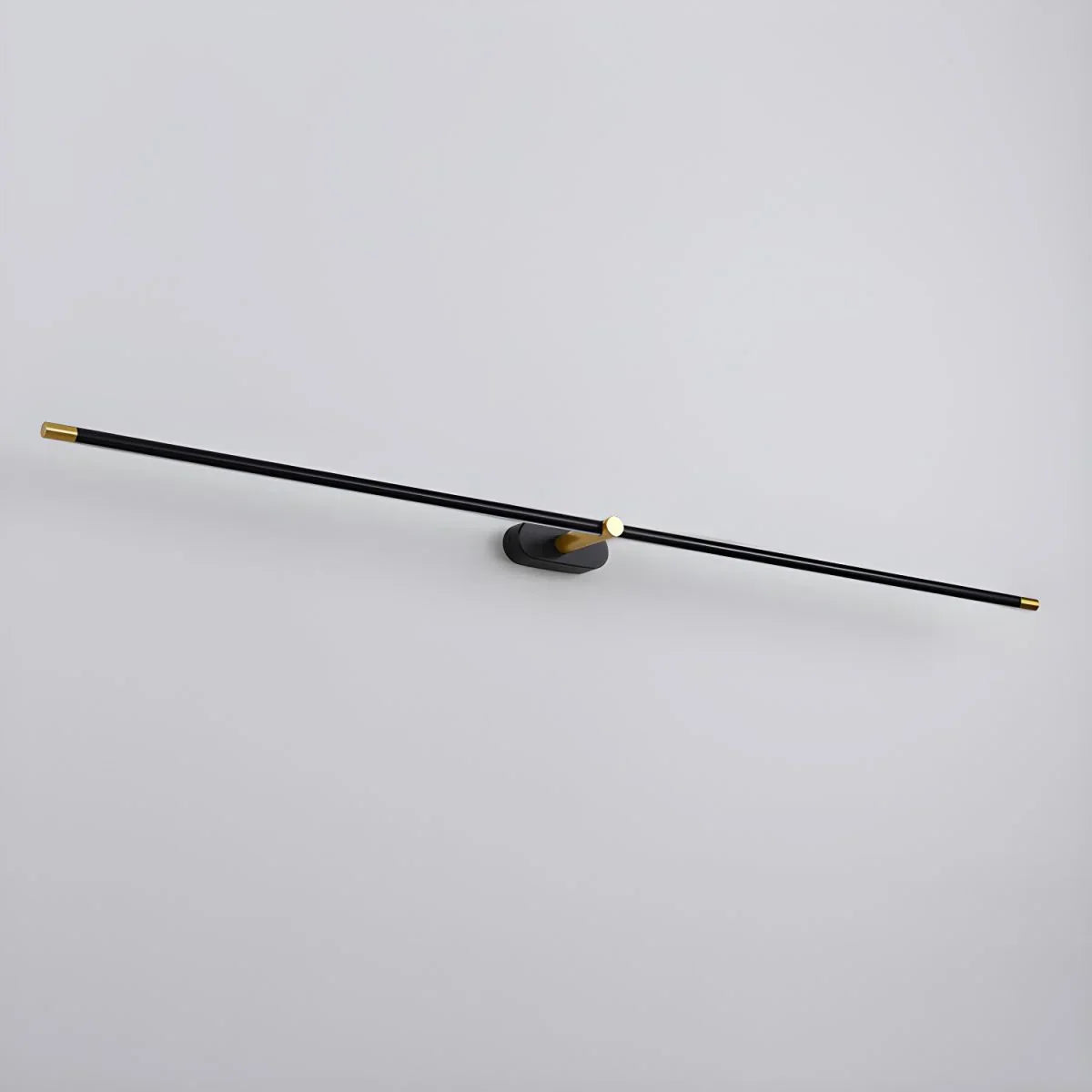 Arisha Lámpara de Pared Lineal Minimalista en Dorado y Negro