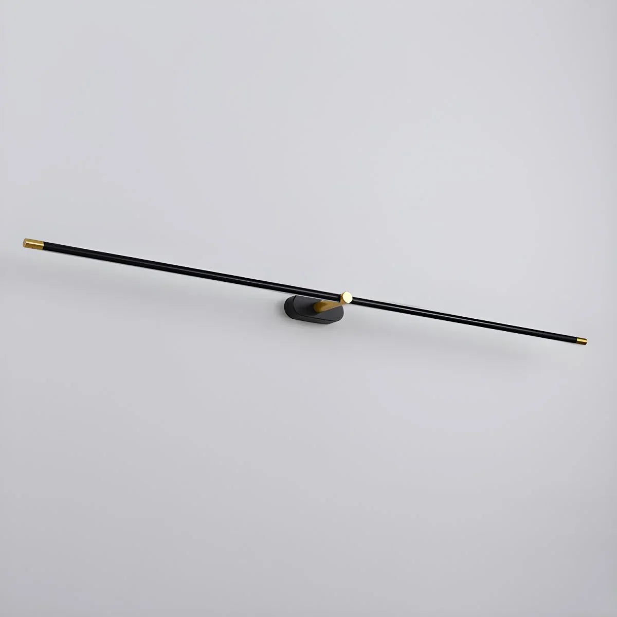 Arisha Lámpara de Pared Lineal Minimalista en Dorado y Negro