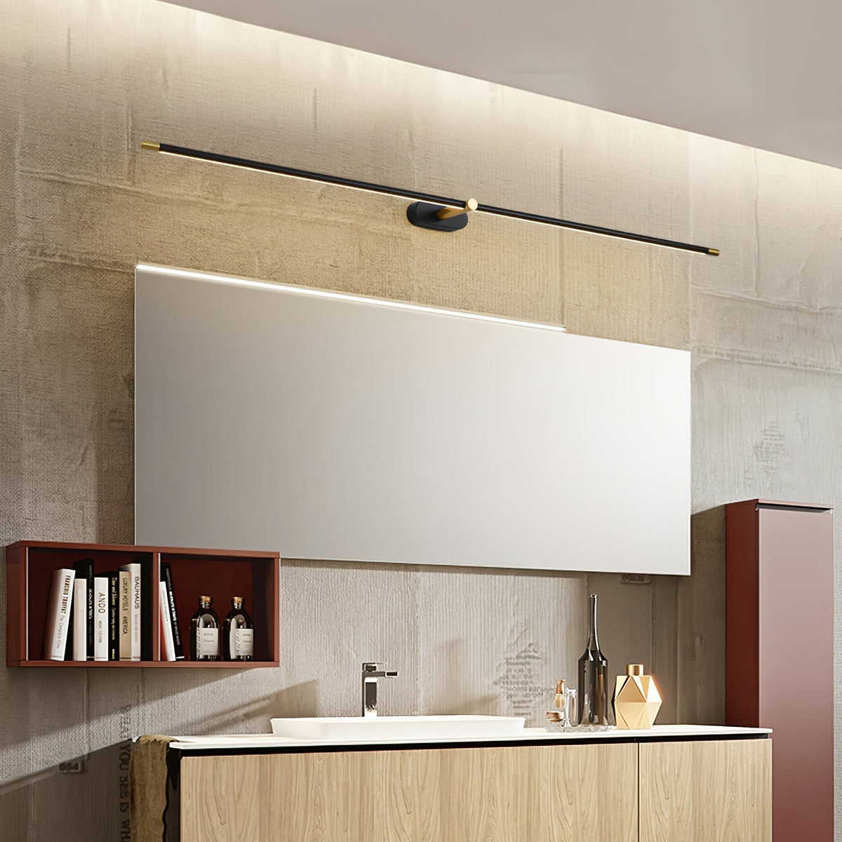 Elairette aplique de pared lineal minimalista