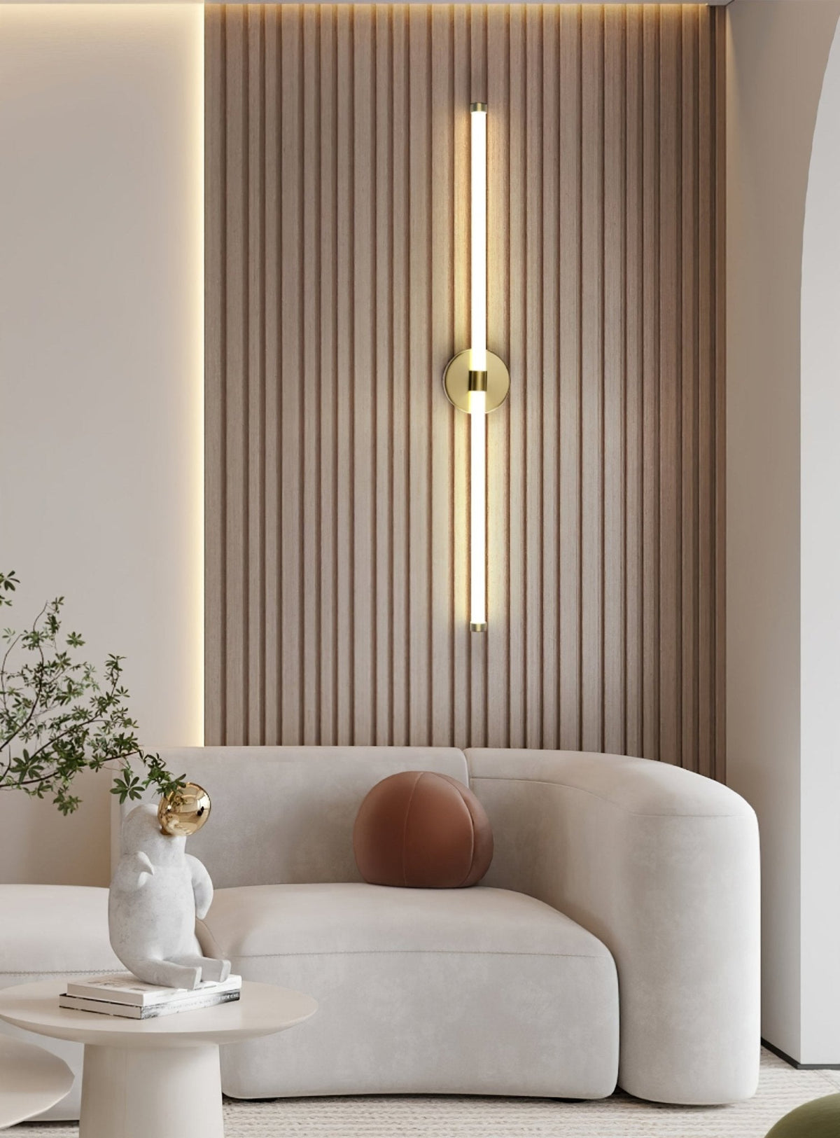 Orelalenne aplique de pared clásico minimalista vertical