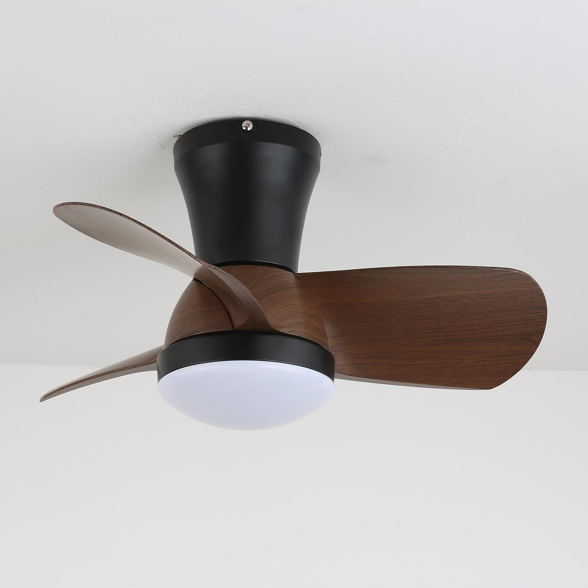 Aldaira ventilador de techo con luz moderno de madera