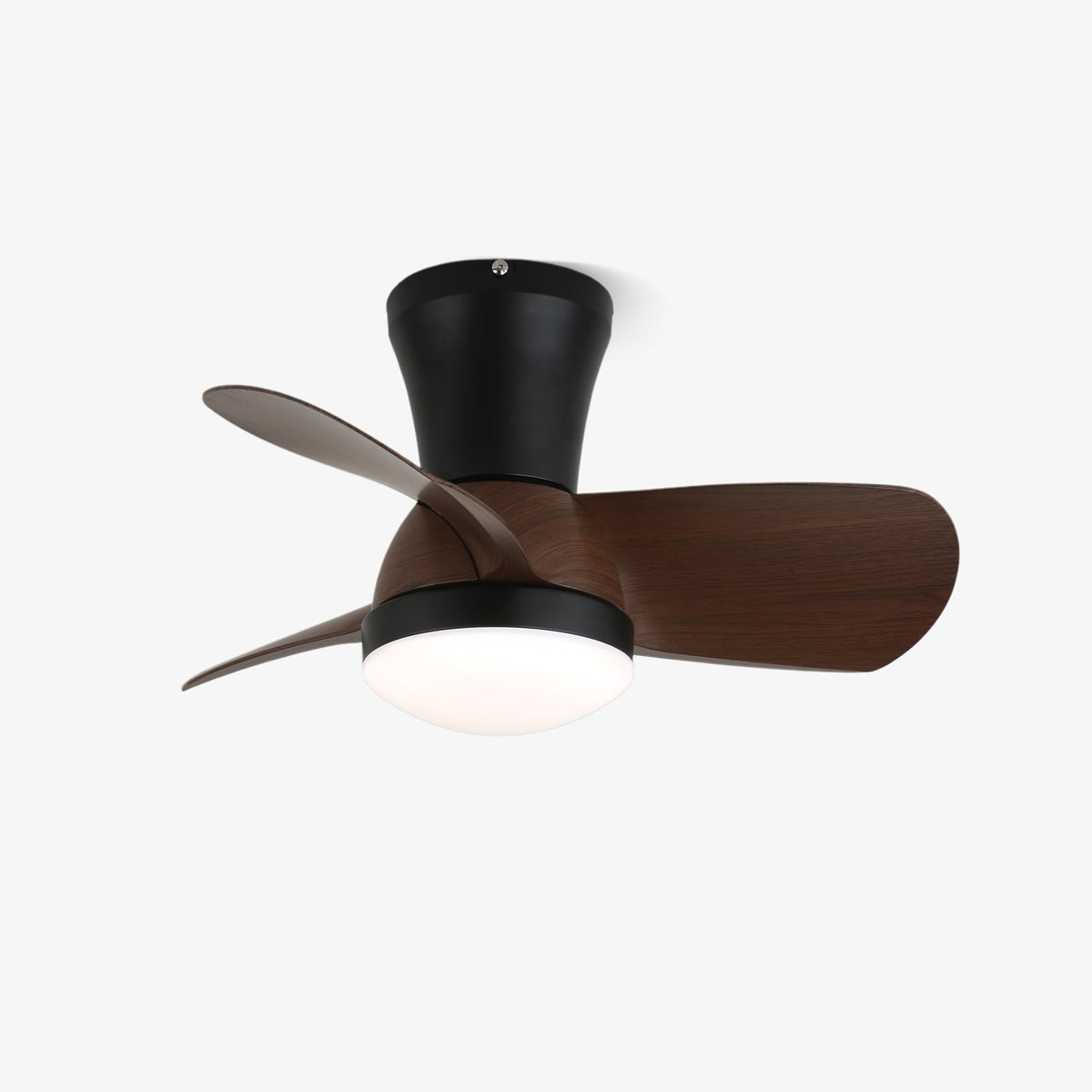 Aldaira ventilador de techo con luz moderno de madera