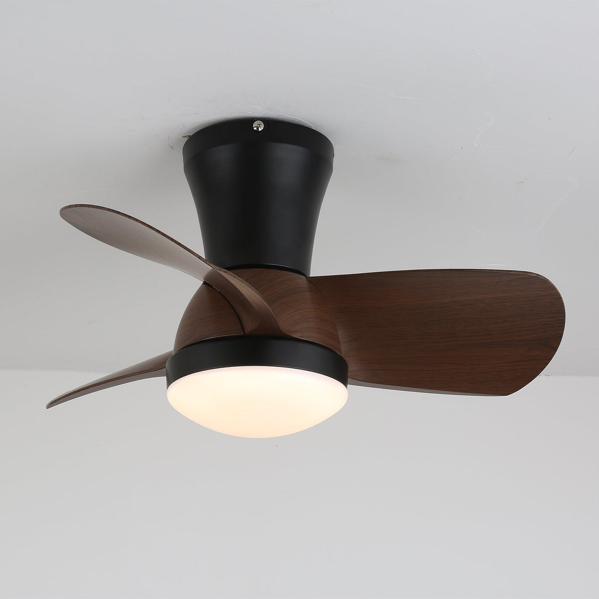 Aldaira ventilador de techo con luz moderno de madera