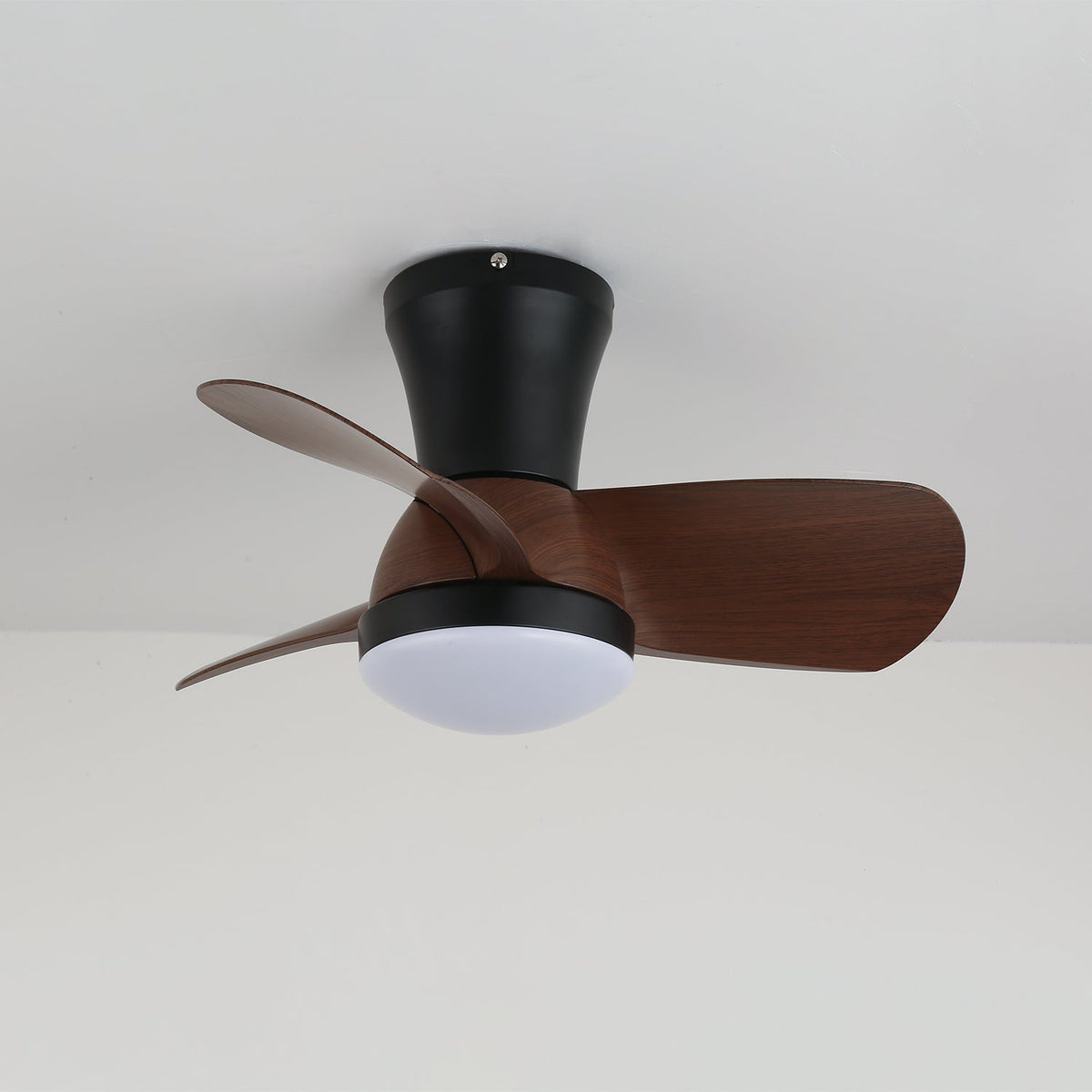 Aldaira ventilador de techo con luz moderno de madera
