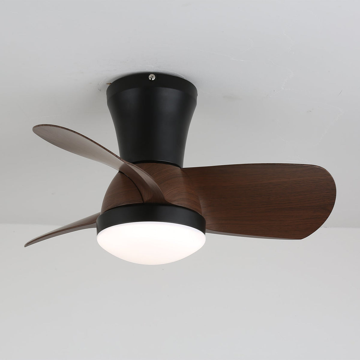 Aldaira ventilador de techo con luz moderno de madera