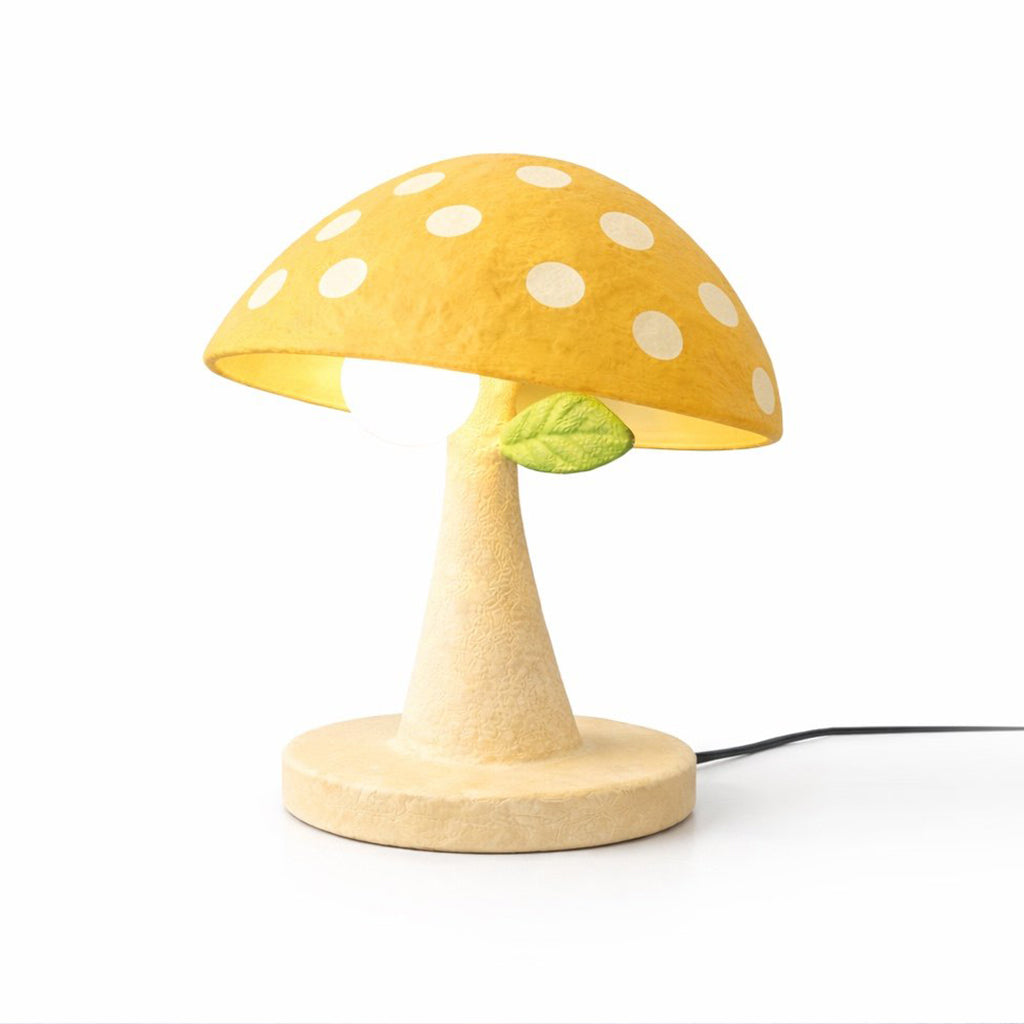 Mycelium lámpara de mesa