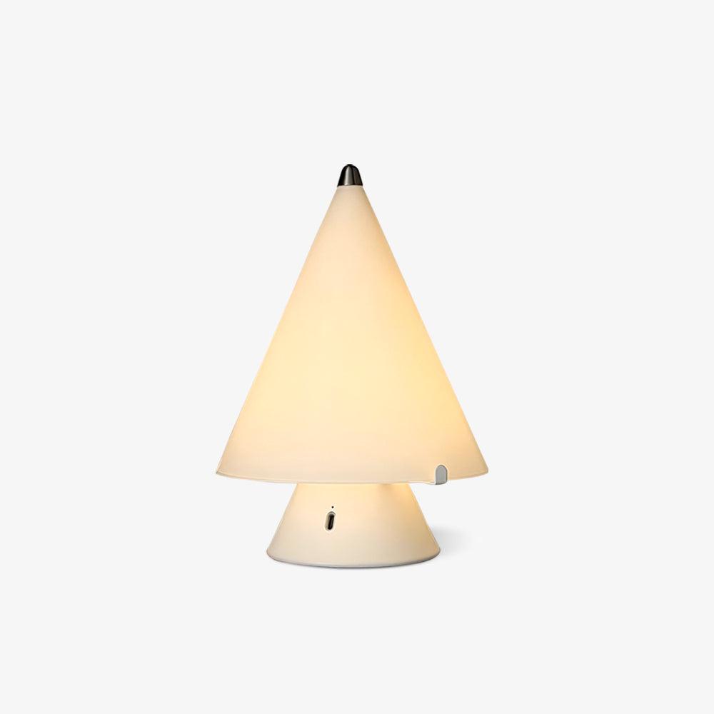 Lrtvin lámpara de mesa minimalista de vidrio