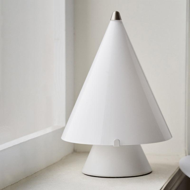Lrtvin lámpara de mesa minimalista de vidrio