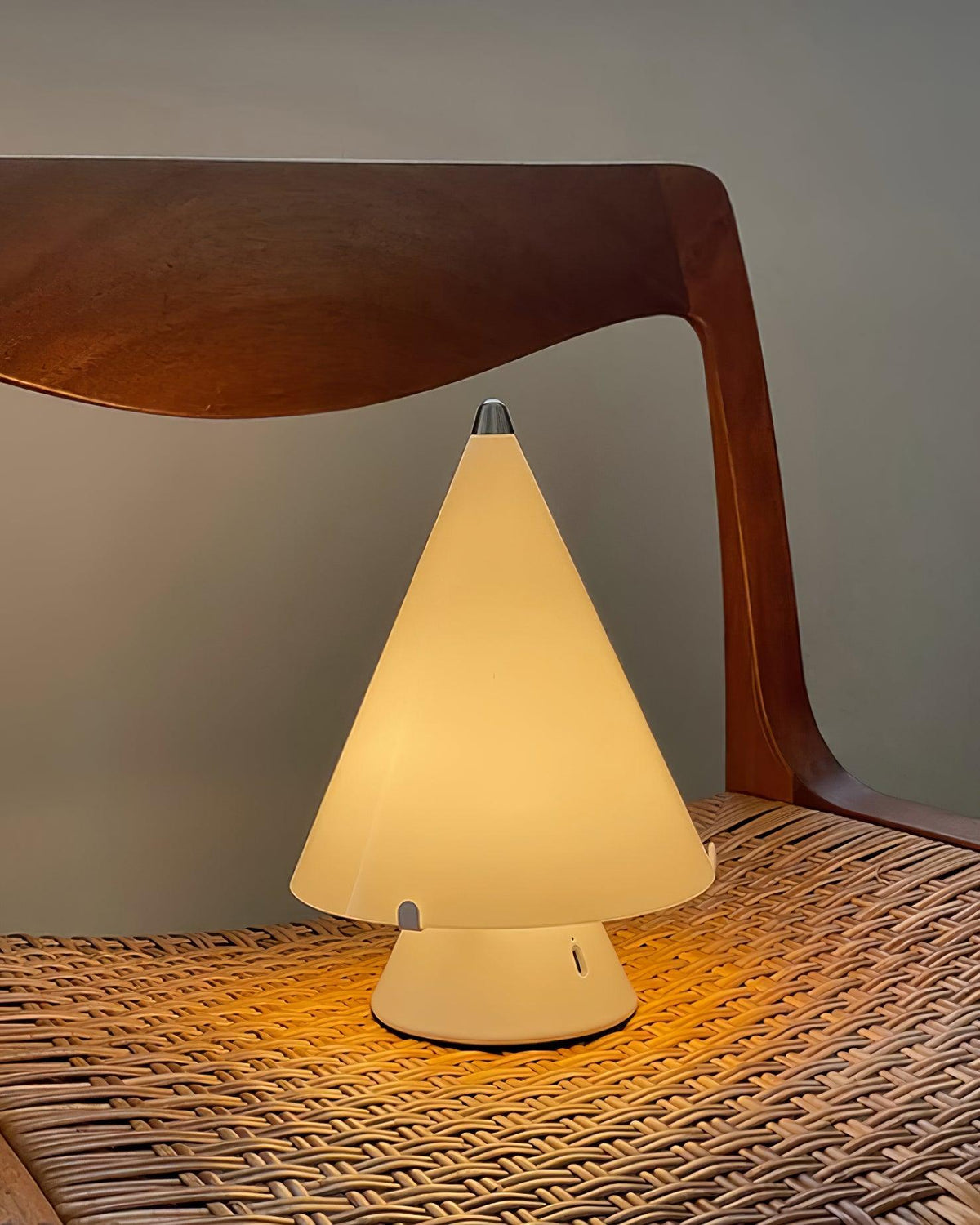 Lrtvin lámpara de mesa minimalista de vidrio