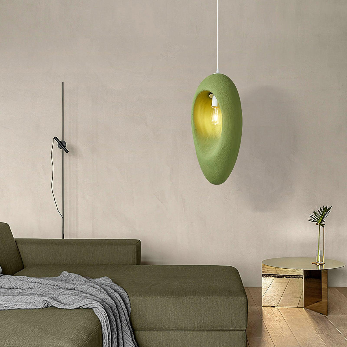 Ulrinara lámpara colgante moderna minimalista de plástico