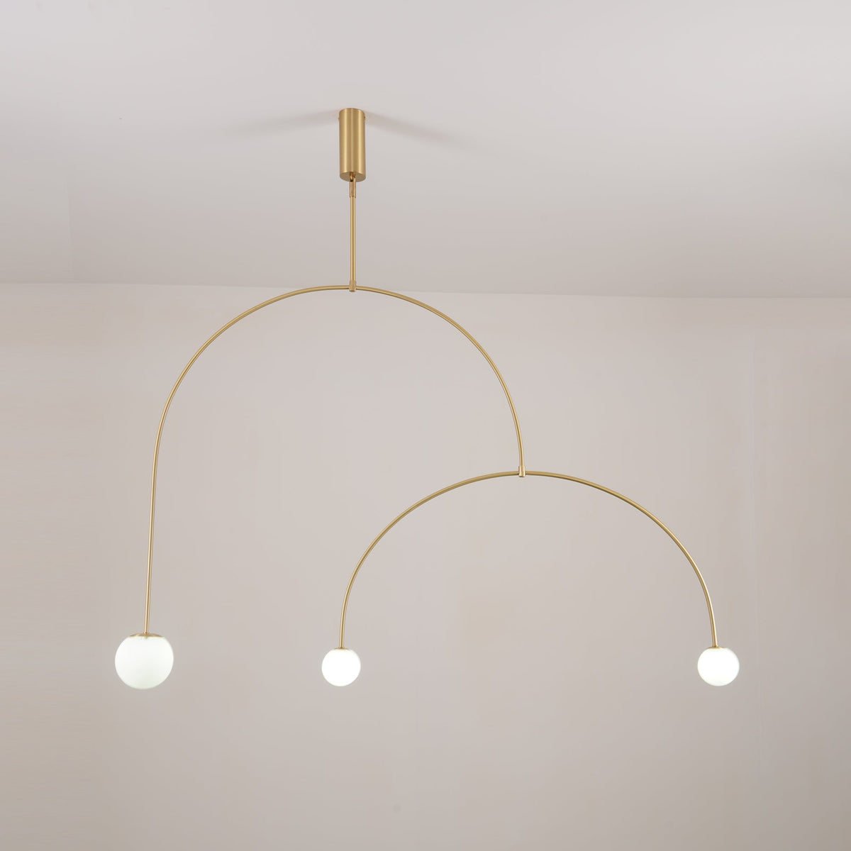 Lustra Chandelier Mobile Black Minimalist